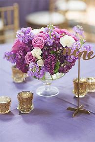 Image result for Lilac and Gold Wedding
