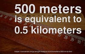 Image result for Show Me a Picture of Something 500 Meters