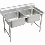Image result for Double Basin Stainless Steel Sink