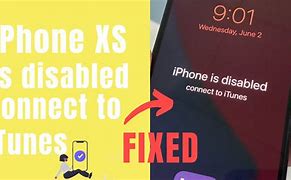 Image result for Disabled iPhone Cannot Connect iTunes