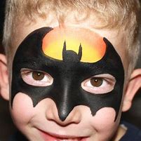 Image result for Batman Face Painting for Kids