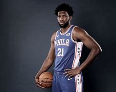 Image result for Joel Embiid Black and White Shoes