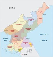 Image result for North Korea Regions