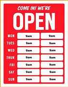 Image result for Free Printable Open Signs for Business