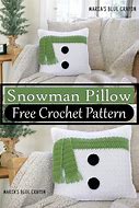 Image result for Free Crochet Holiday Pillow Patterns