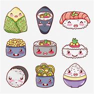 Image result for Cute Food Drawings with Faces