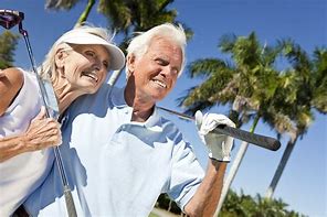 Image result for Old People Golfing
