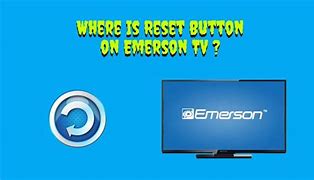 Image result for Emerson TV Reset Button