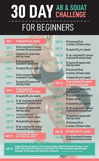 Image result for AB and Squat Challenge