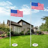 Image result for Outdoor American Flag