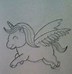 Image result for Costly Pencil Drawing of Unicorn