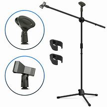 Image result for Dual Mic Stand Holder