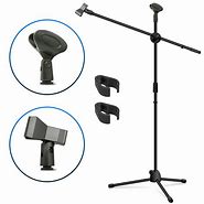 Image result for Adjustable Microphone Stand