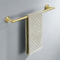Image result for Glass Towel Bar Gold