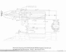 Image result for Remington 700 Receiver Dimensions