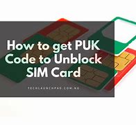 Image result for PUK Code Unlock Sim Card AT&T