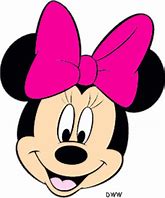 Image result for Light Pink Minnie Mouse Face