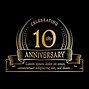 Image result for 10 Years 3D Logo