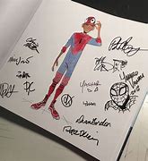 Image result for Into the Spider Verse Art Book