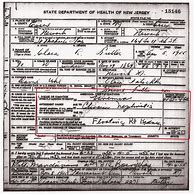 Image result for New Jersey Death Certificate