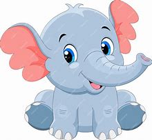Image result for Baby Elephant Sitting Clip Art