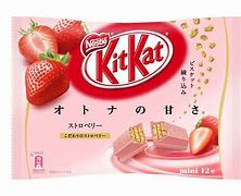 Image result for Strawberry Kit Kat