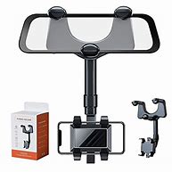 Image result for Phone Holder for Car Clip On Mirror