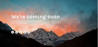 Image result for Coming Soon Web Template