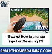 Image result for Samsung TV Input Menu