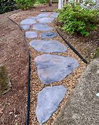 Image result for Stained Concrete Stepping Stones
