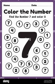 Image result for Number 7 Search and Find