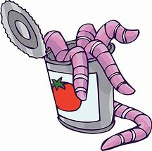 Image result for Free Clip Art Can of Worms