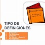 Image result for Tipos De Definiciones