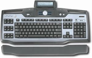 Image result for Logitech Keyboard with LCD Display