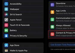 Image result for Restrictions On iPad