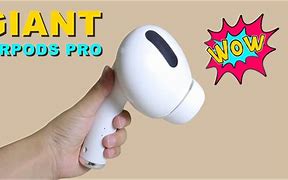 Image result for Giant Air Pods Pro