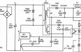 Image result for Switching Power Supply Circuit Diagram