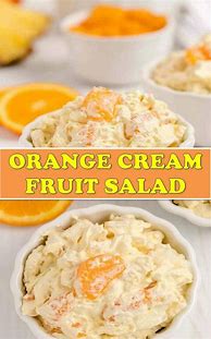 Image result for Orange Cream Fruit Salad