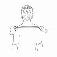 Image result for How to Measure Shoulder Width