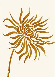 Image result for Beautiful Flower Stencils