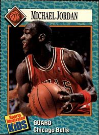Image result for Michael Jordan Sports Illustrated for Kids Card
