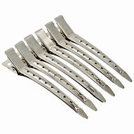 Image result for Metal Hair Clips for Tubes