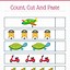 Image result for Free Preschool Cut and Paste Worksheets
