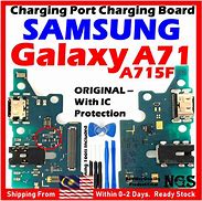 Image result for Samsung A71 Middle Housing Network Strip Cable