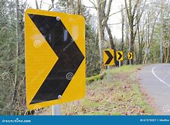 Image result for Sharp Corner Road Signs