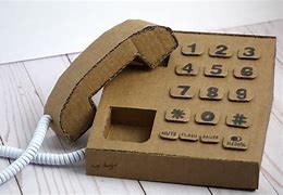 Image result for How to Make a Cardboard Phone for Kids