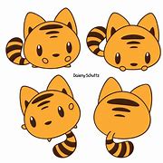 Image result for Cute Tiger and Crain Chibi