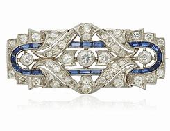 Image result for Art Deco Diamond Brooch