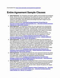 Image result for Entire Agreement