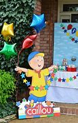 Image result for Caillou Birthday Party